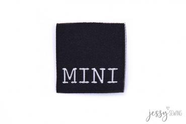 Weblabel Mini schwarz by Jessy Sewing